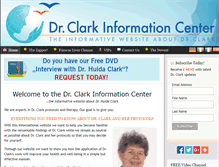 Tablet Screenshot of drclark.net